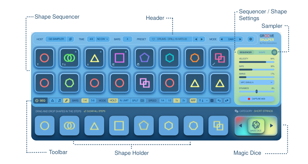 Groove Shaper (Plugin) + pacchetto di espansioni