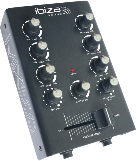 Mixer DJ a 2 canali