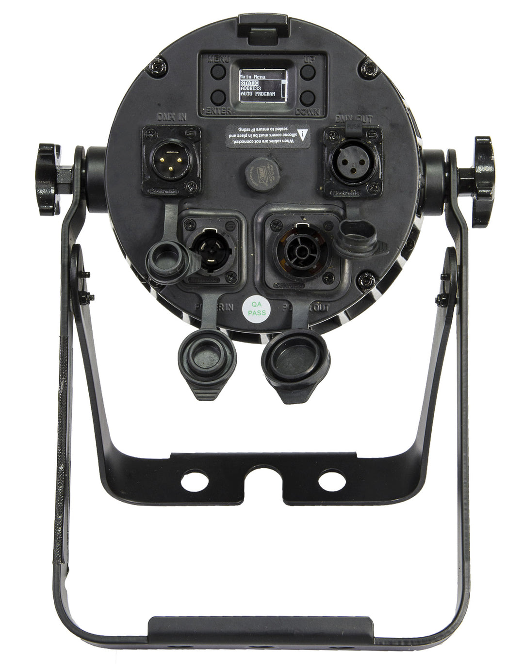 Proiettore LED RGBW da esterno con Zoom (60W)
