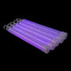 25 pezzi di bastoncini luminosi 6'' con cordino (Viola)