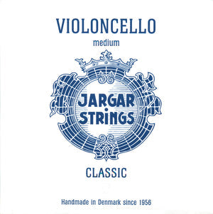 Jargar Violin strings - D Steel (Medium)