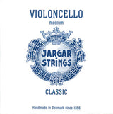 Jargar Violin strings - D Steel (Medium)