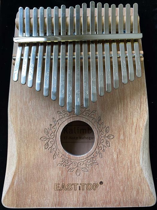 Kalimba 17 toni - Mogano - Easttop EK01