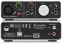 Focusrite iTrack Solo Lightning Schede Audio