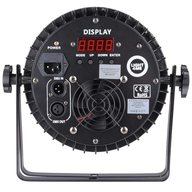 Light4Me ALU QUAD PAR 18x6W RGBW