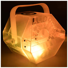 Light4Me Bubble LED Macchina per bolle con luci LED multicolori