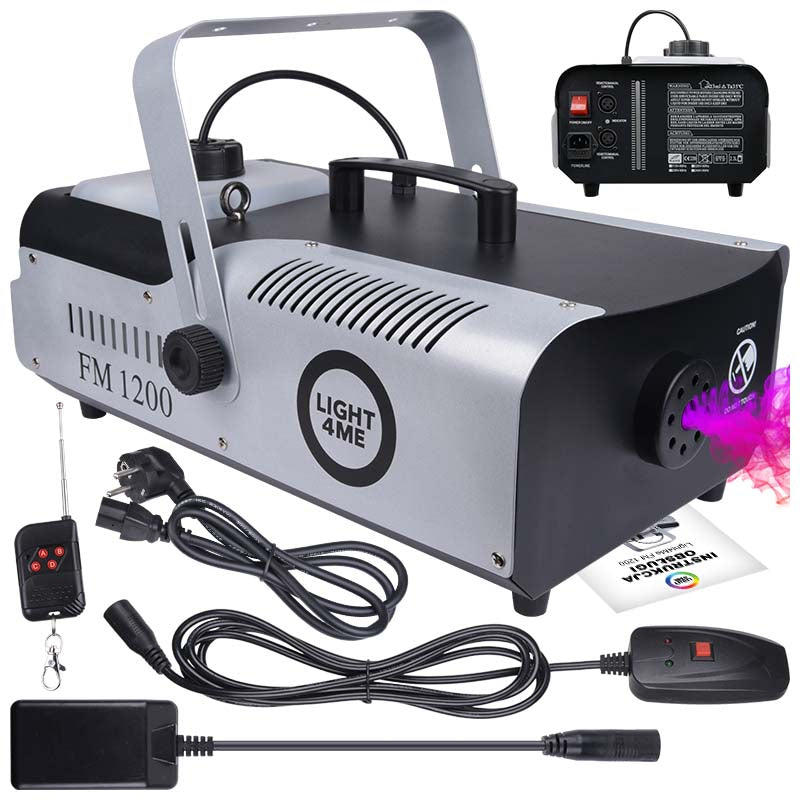 LIGHT4ME FM 1200 macchina per fumo e nebbia con telecomando