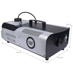 LIGHT4ME FM 1200 macchina per fumo e nebbia con telecomando