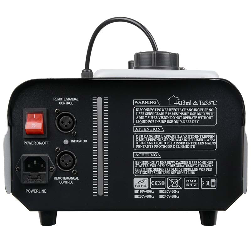 LIGHT4ME FM 1200 macchina per fumo e nebbia con telecomando
