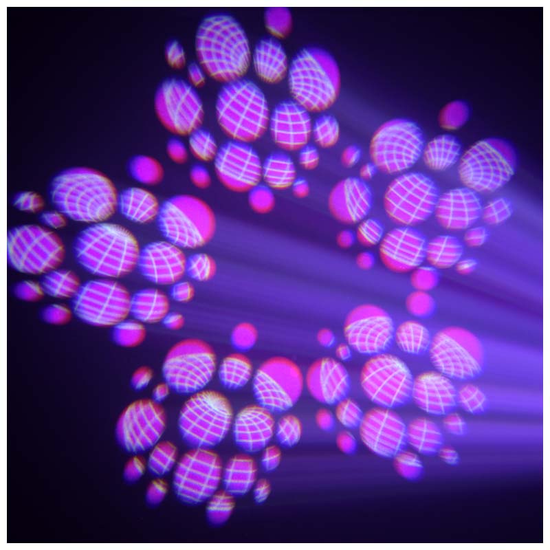 LIGHT4ME FOCUS 100 SPOT PRISME LED-bevægeligt hoved