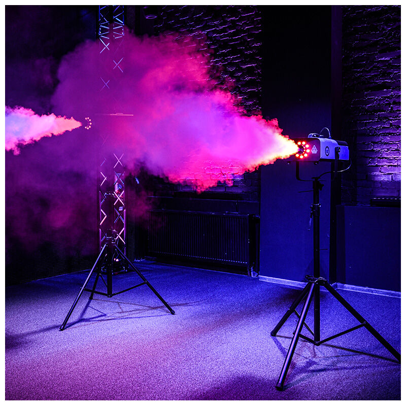 Light4Me Fog 1200 LED Macchina del Fumo 1200W con RGB LED & DMX