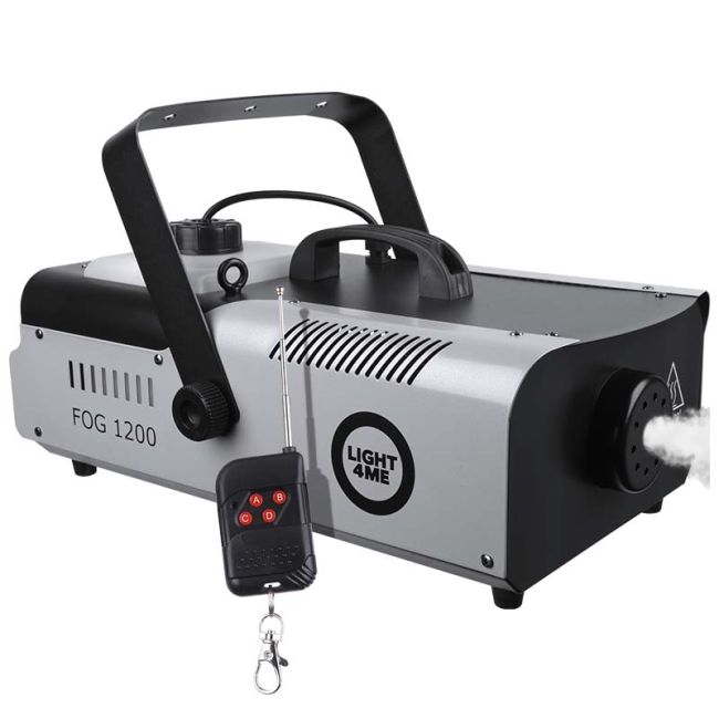 Light4Me Fog 1200 Macchina del Fumo 1200W con telecomando wireless e cablato