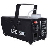Light4Me Fog 500 LED Røgmaskine 500W med RGB LED Lys