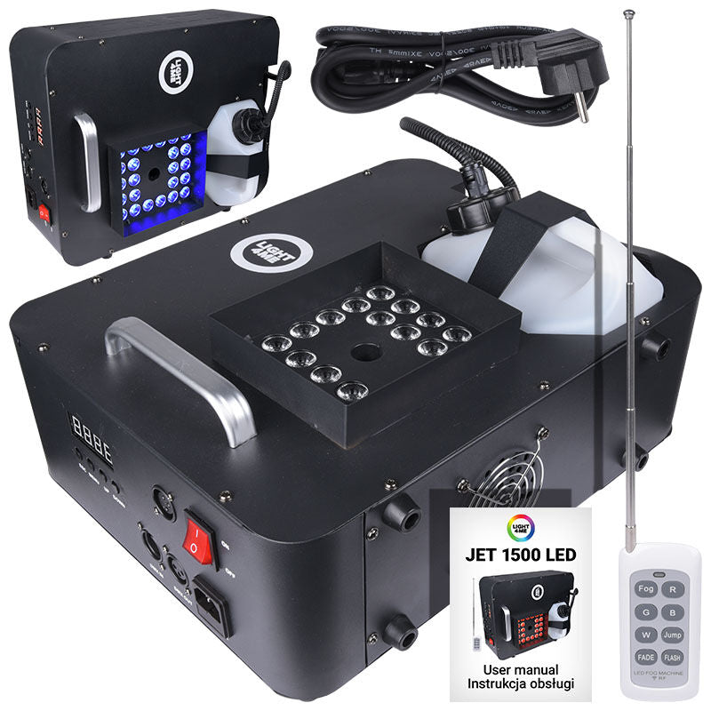 Light4Me JET-1500LED Macchina del Fumo verticale LED