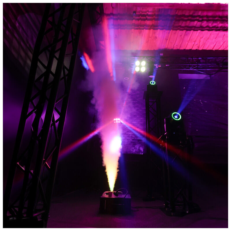 Light4Me JET-1500LED Macchina del Fumo verticale LED