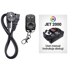 Light4 Me JET 2000 macchina del fumo verticale