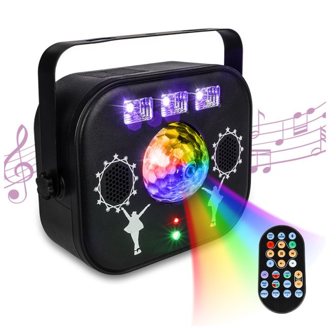 LIGHT4ME MULTIBOX multi-effetto luce laser LED da discoteca