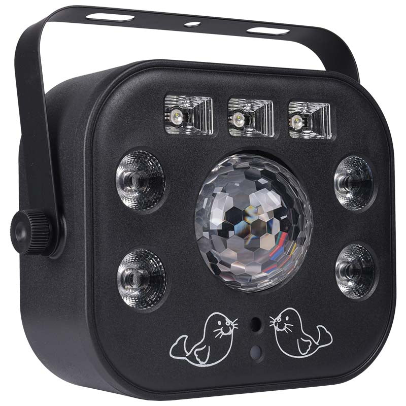 LIGHT4ME MULTIFASE effetto multiplo LED faro UV wash