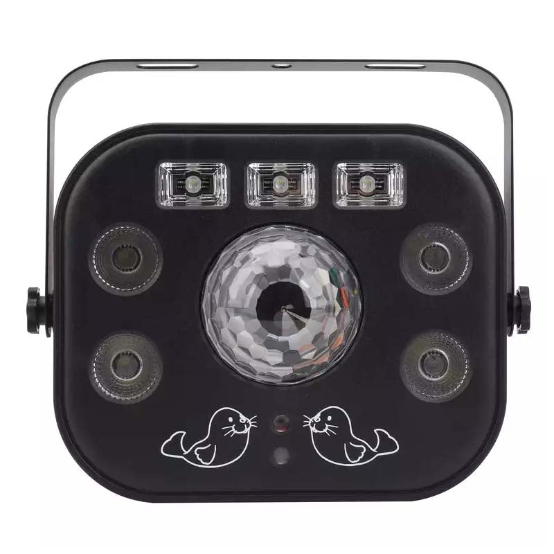 LIGHT4ME MULTIFASE effetto multiplo LED faro UV wash