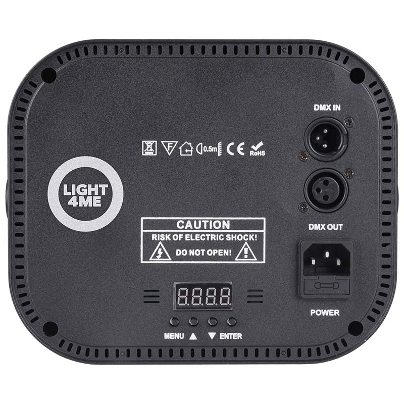 LIGHT4ME MULTIFASE effetto multiplo LED faro UV wash
