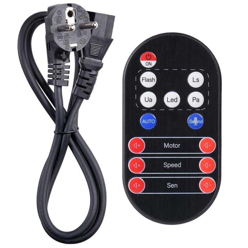 LIGHT4ME MULTIFASE effetto multiplo LED faro UV wash
