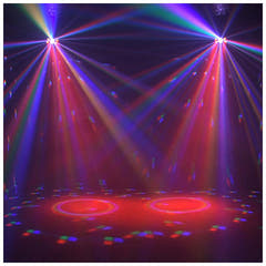 LIGHT4ME MULTIFASE effetto multiplo LED faro UV wash