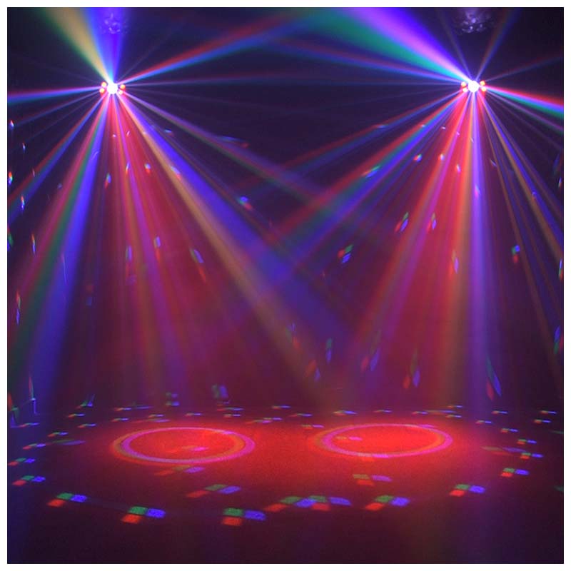LIGHT4ME MULTIFASE effetto multiplo LED faro UV wash