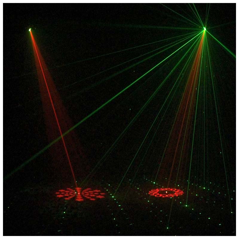 LIGHT4ME MULTIFASE effetto multiplo LED faro UV wash