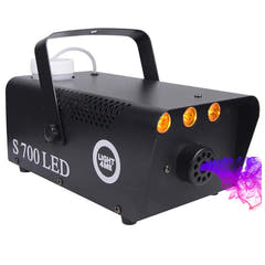 LIGHT4ME S 700W LED generatore di effetti macchina del fumo e della nebbia con telecomando