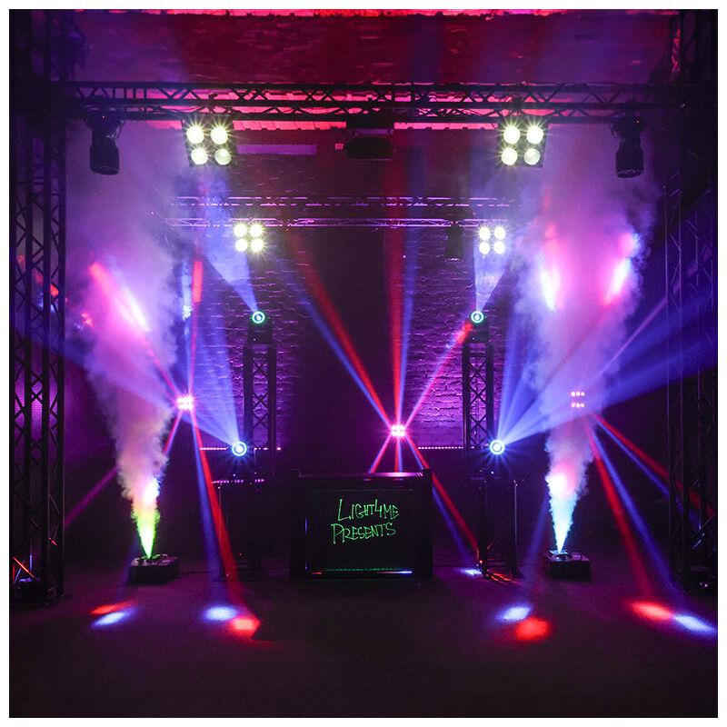 Light4Me JET-1500LED Macchina del Fumo verticale LED