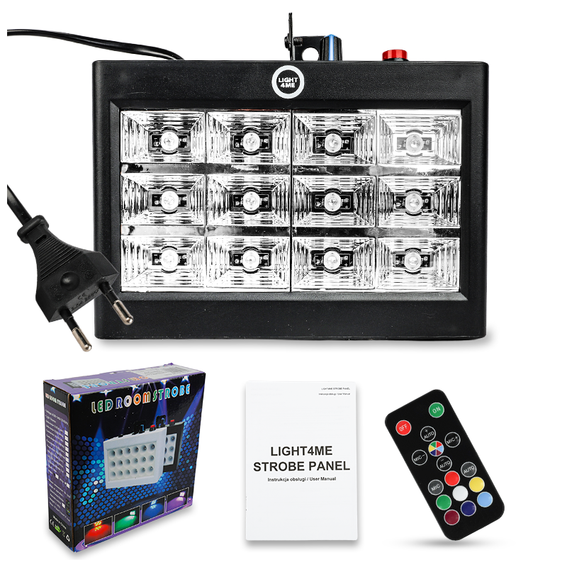 Light4Me Pannello stroboscopico RGB LED