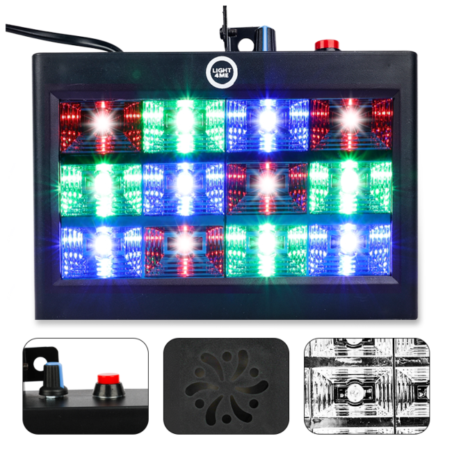 Light4Me Pannello stroboscopico RGB LED