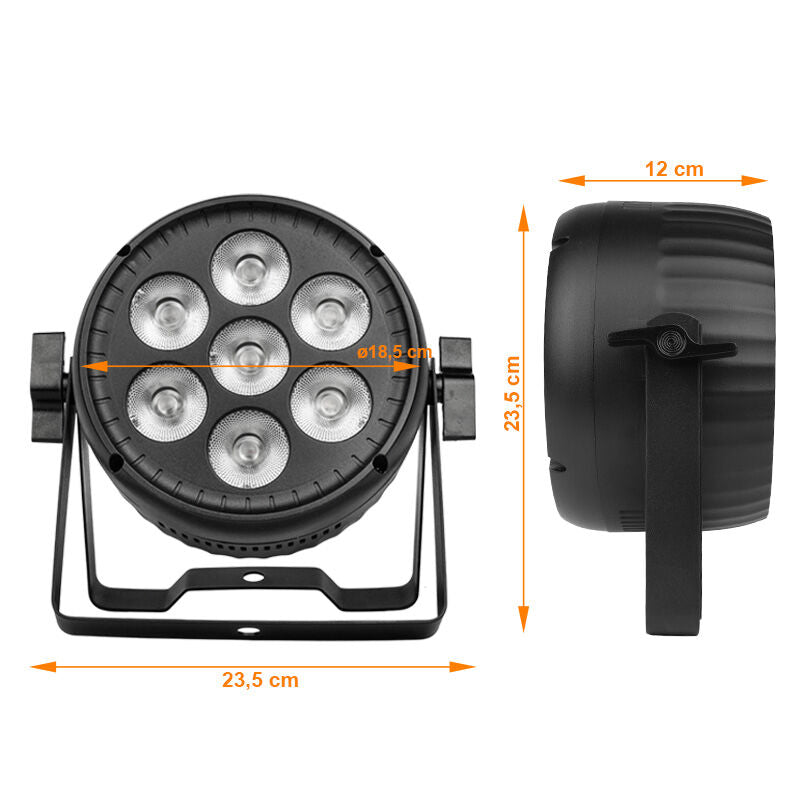 Light4Me Venom Par 7X30W RGBW