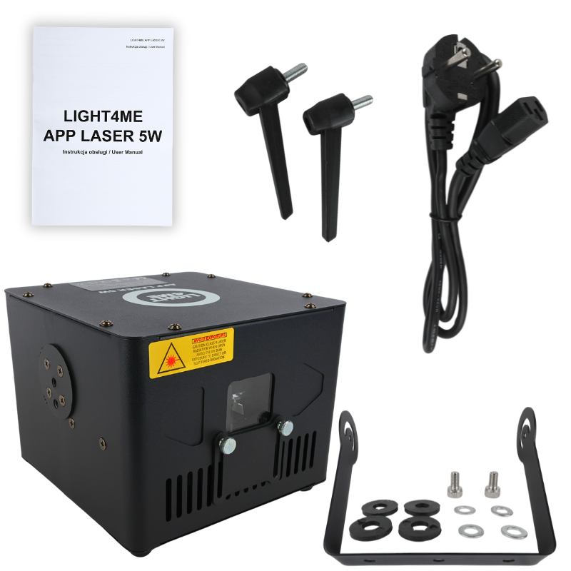 Light4Me 5 W laser con RGB e controllo tramite app