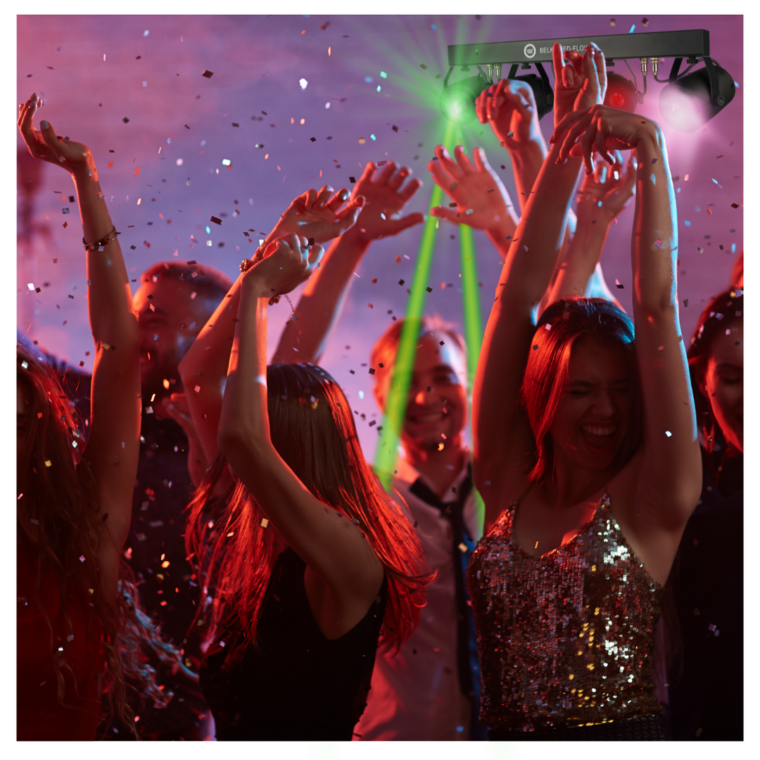 Light4Me T-BAR LED Flower e fari Par