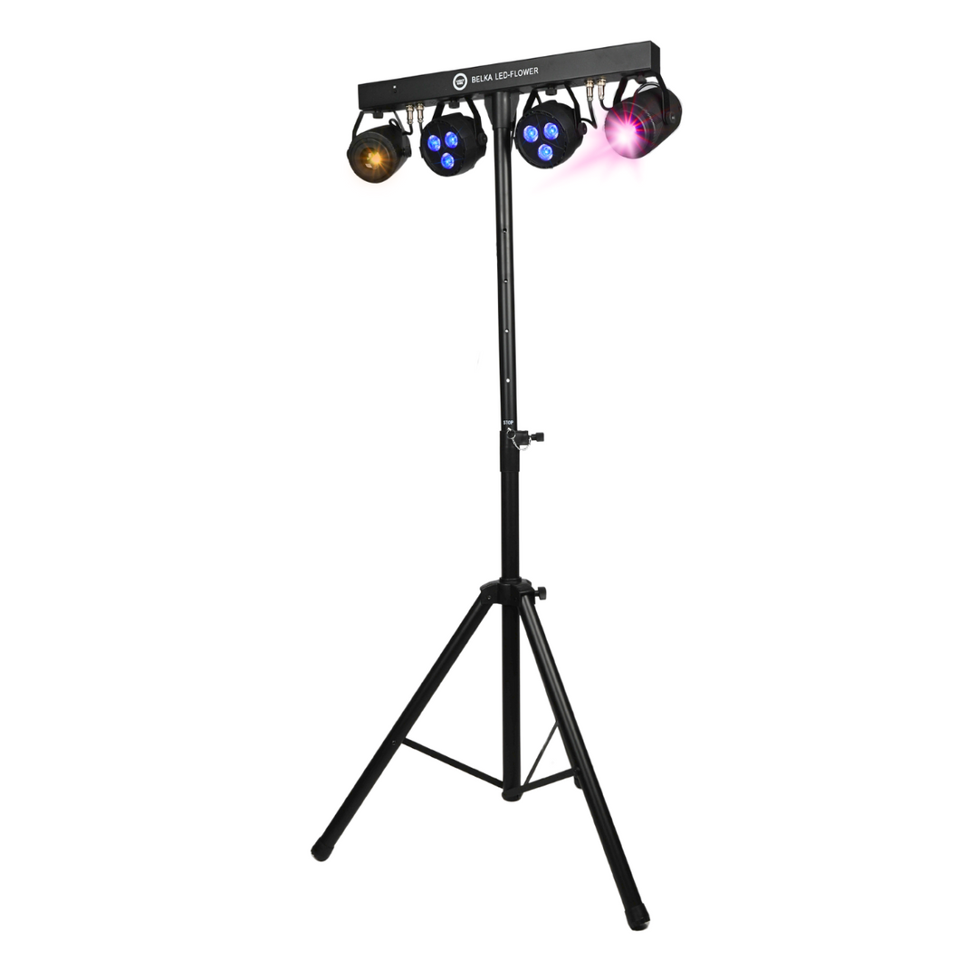 Light4Me T-BAR LED Flower e fari Par