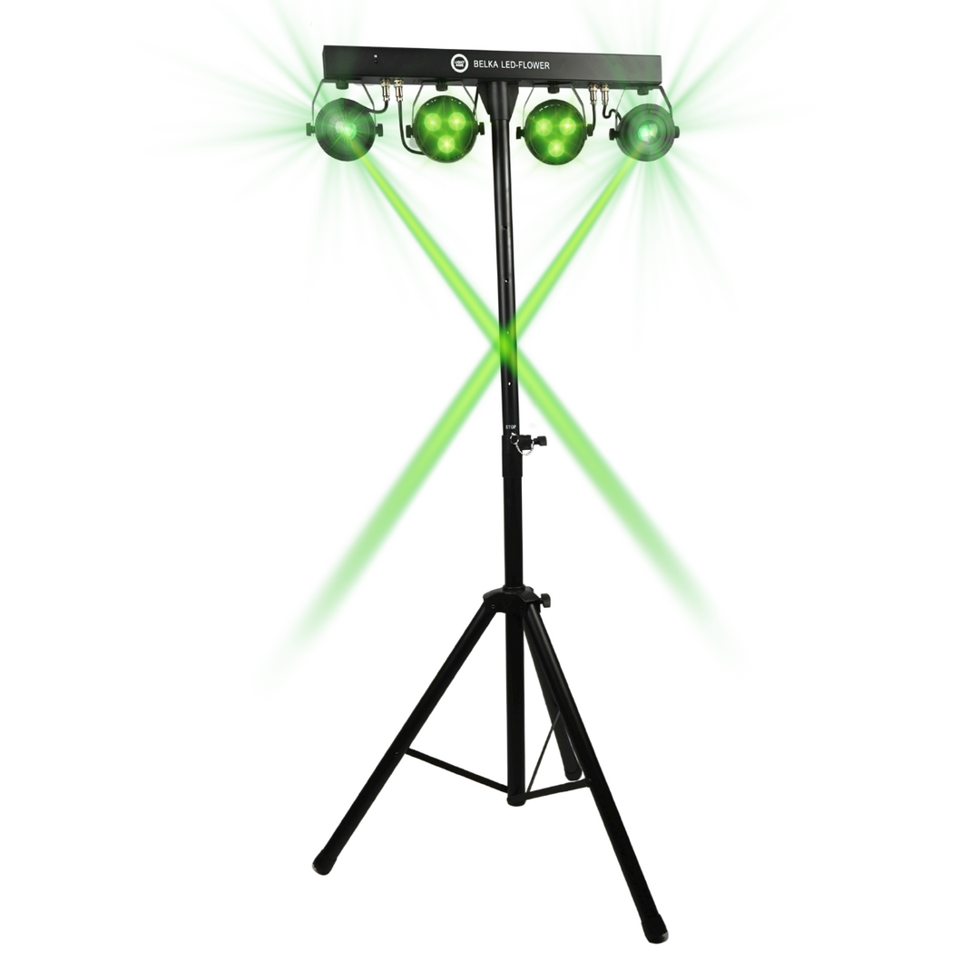 Light4Me T-BAR LED Flower e fari Par