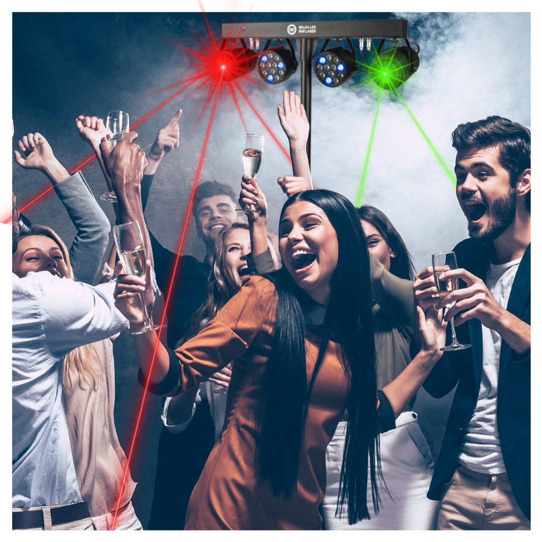 Light4Me T-BAR LED Laser PAR-sistema