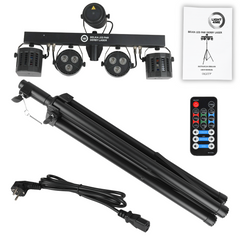 Light4Me T-Bar Par LED Derby Laser MultiBar