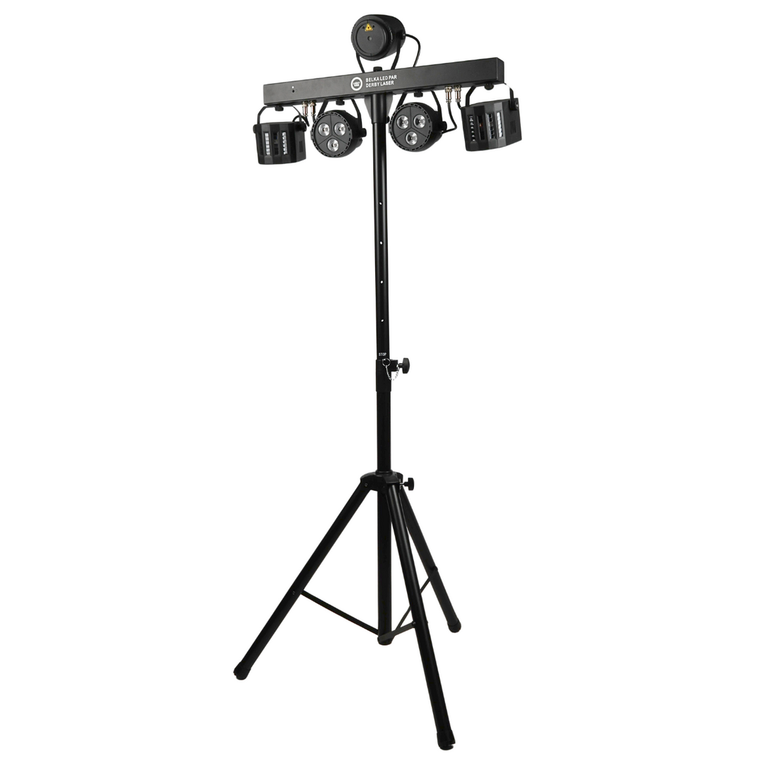 Light4Me T-Bar Par LED Derby Laser MultiBar