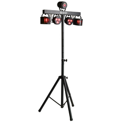 Light4Me T-Bar Par LED Derby Laser MultiBar