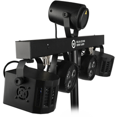 Light4Me T-Bar Par LED Derby Laser MultiBar