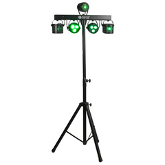 Light4Me T-Bar Par LED Derby Laser MultiBar