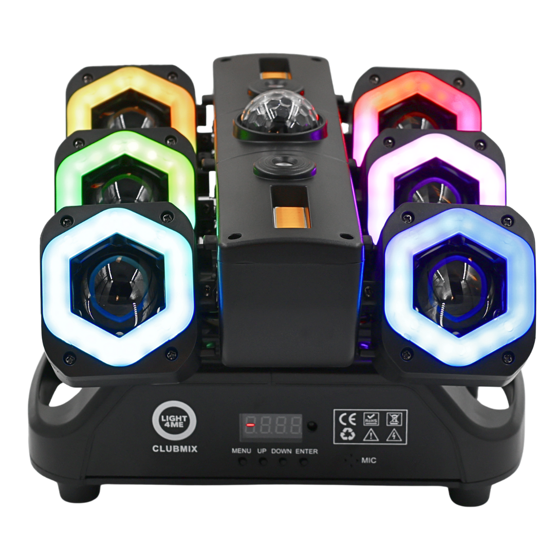 LIGHT4ME CLUBMIX illuminazione multieffetto mobile