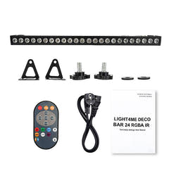LIGHT4ME DECO BAR 24 RGBA IR-striscia luminosa