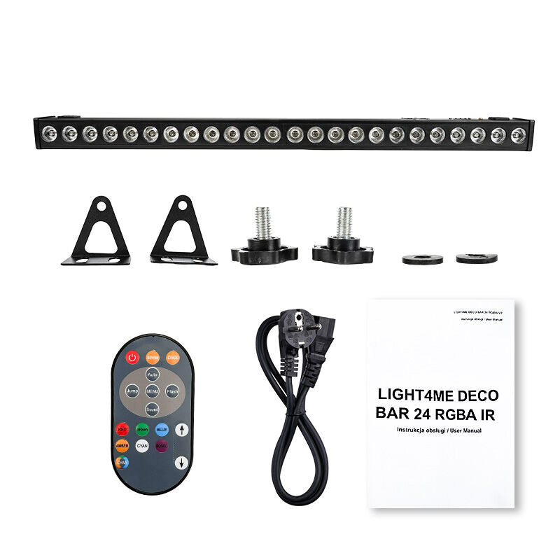 LIGHT4ME DECO BAR 24 RGBA IR-striscia luminosa