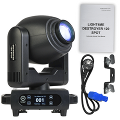 Light4Me Destroyer 120 W Spot Teste Mobile LED