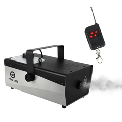 Light4Me Fog 1200 V2 Macchina del Fumo 1200W con telecomando wireless e DMX