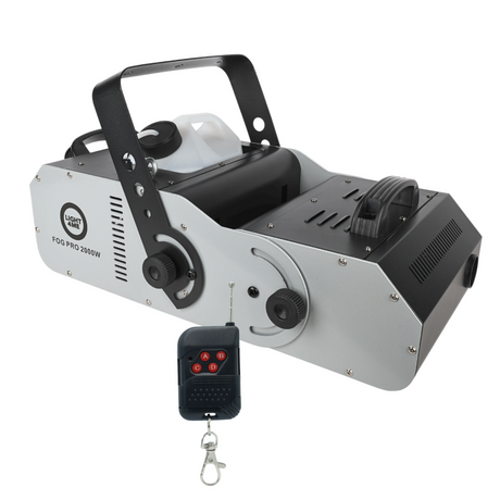 Light4Me Fog Pro 2000W Macchina del Fumo con DMX e Timer