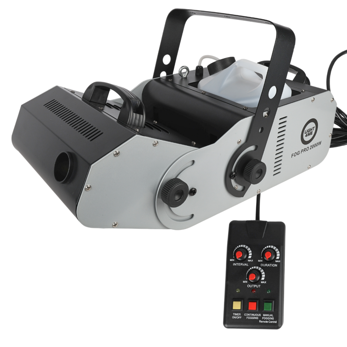Light4Me Fog Pro 2000W Røgmaskine med DMX & Timer